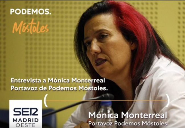 Entrevista de Mónica Monterreal a la cadena SER