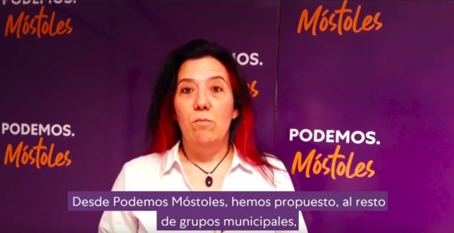 Podemos Móstoles condena rotundamente todo tipo de violencia
