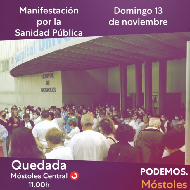 Manifestacion sanidad