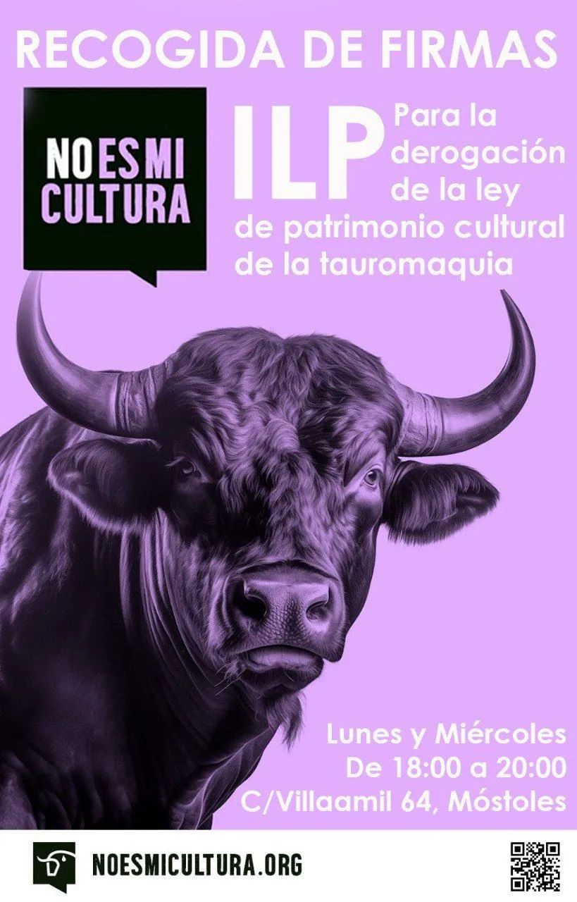 Recogida firmas tauromaquia