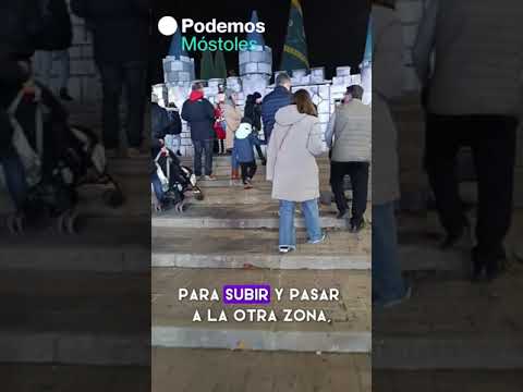La accesibilidad en el Navipark de #móstoles es nula te lo cuenta nuestra portavoz Mónica Monterreal – youtube